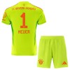 Dječji Nogometni Dres FC Bayern München Manuel Neuer 1 Golmanski Domaći 2024-25 Dječji Nogometni Dres FC Bayern München Manuel Neuer 1 Golmanski Domaći 2024-25